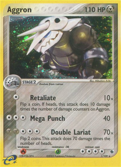 Aggron (1/109) [EX: Ruby & Sapphire] | Galaxy Games LLC