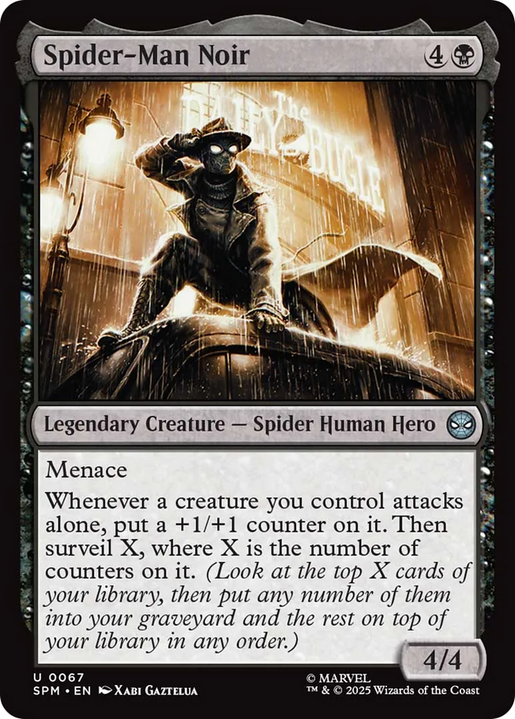 Spider-Man Noir [Marvel's Spider-Man] | Galaxy Games LLC
