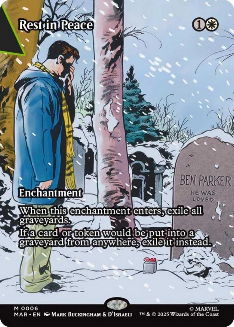 Rest in Peace (Borderless) [Marvel's Spider-Man: Eternal-Legal] | Galaxy Games LLC