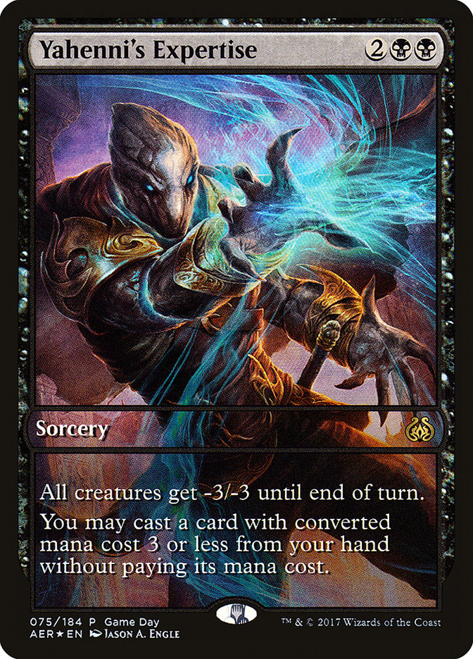 Yahenni's Expertise (Game Day) [Aether Revolt Promos] | Galaxy Games LLC