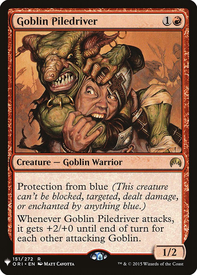 Goblin Piledriver [Mystery Booster] | Galaxy Games LLC