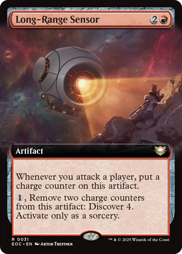 Long-Range Sensor (Extended Art) [Edge of Eternities Commander] | Galaxy Games LLC