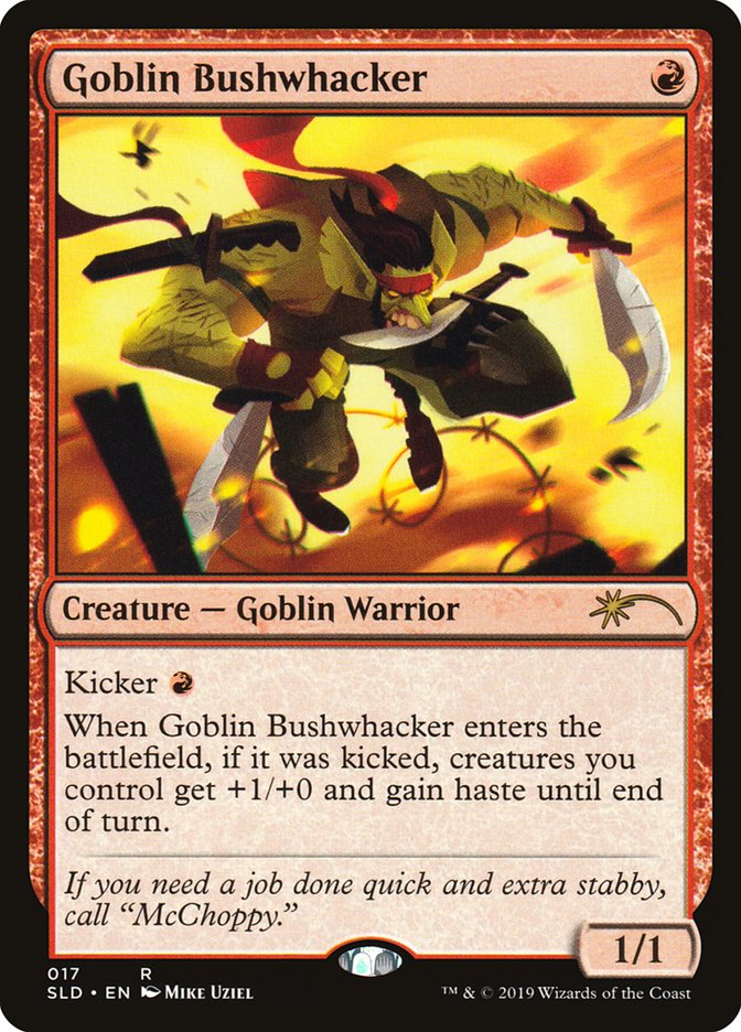 Goblin Bushwhacker [Secret Lair Drop Series] | Galaxy Games LLC