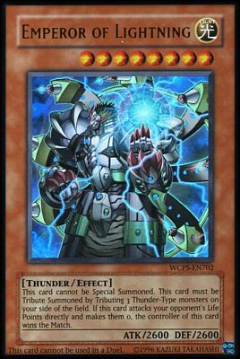 Emperor of Lightning [WCPS-EN702] Ultra Rare | Galaxy Games LLC