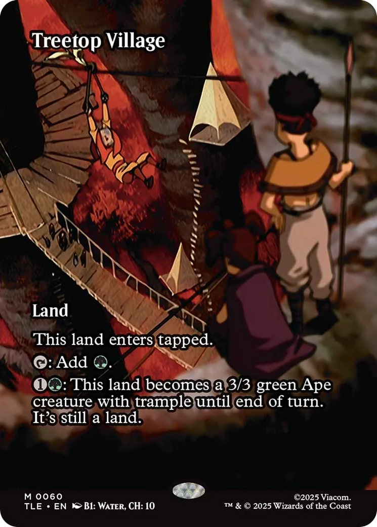 Treetop Village (Borderless) [Avatar: The Last Airbender: Eternal-Legal] | Galaxy Games LLC