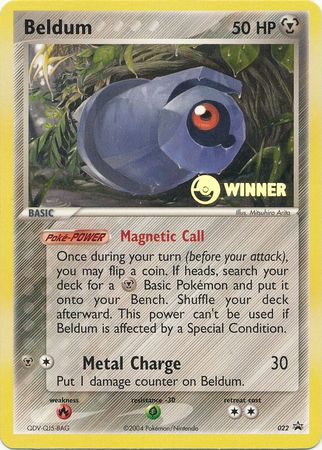 Beldum (022) (Winner Promo) [League & Championship Cards] | Galaxy Games LLC