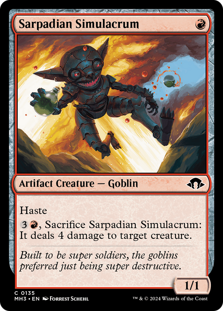 Sarpadian Simulacrum [Modern Horizons 3] | Galaxy Games LLC