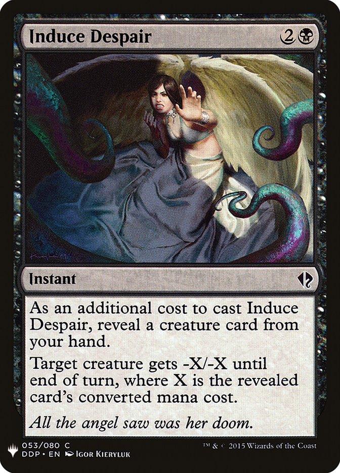 Induce Despair [Mystery Booster] | Galaxy Games LLC