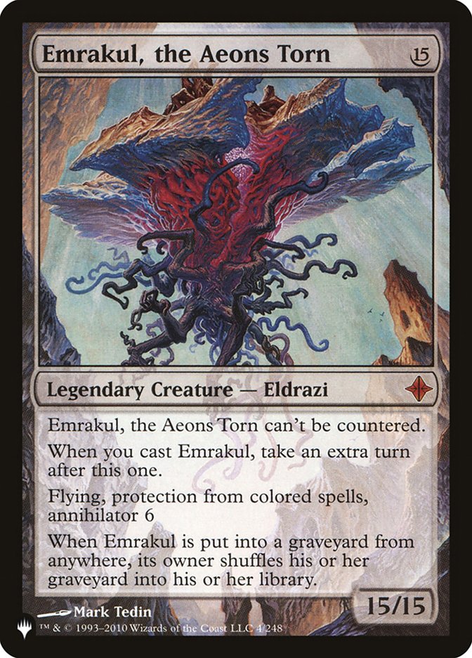 Emrakul, the Aeons Torn [The List] | Galaxy Games LLC