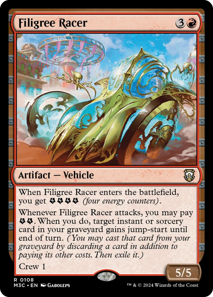 Filigree Racer [Modern Horizons 3 Commander] | Galaxy Games LLC