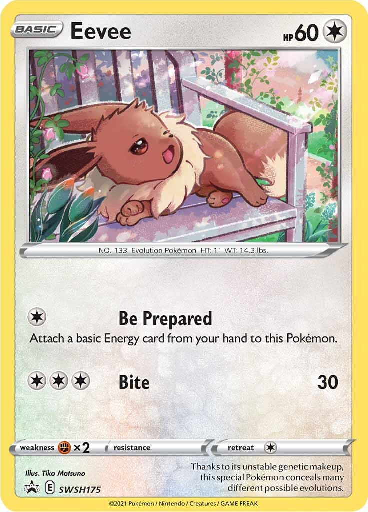 Eevee (SWSH175) [Sword & Shield: Black Star Promos] | Galaxy Games LLC