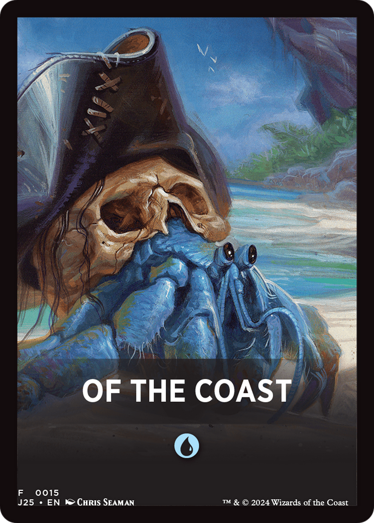 Of The Coast Theme Card [Foundations Jumpstart Front Cards] | Galaxy Games LLC