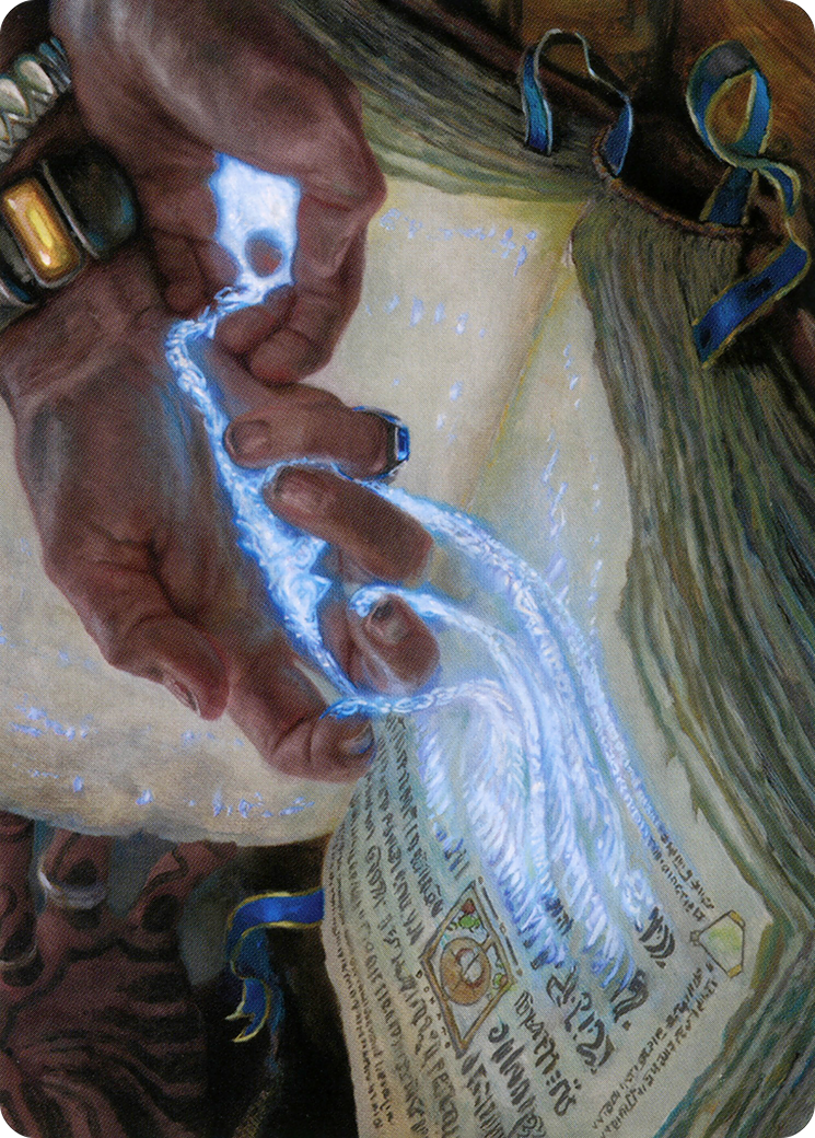 Mystic Redaction Art Card [Modern Horizons 2 Art Series] | Galaxy Games LLC