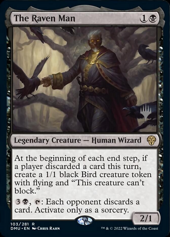 The Raven Man (Promo Pack) [Dominaria United Promos] | Galaxy Games LLC