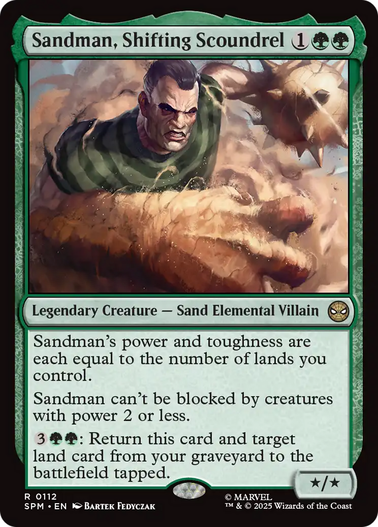 Sandman, Shifting Scoundrel [Marvel's Spider-Man] | Galaxy Games LLC