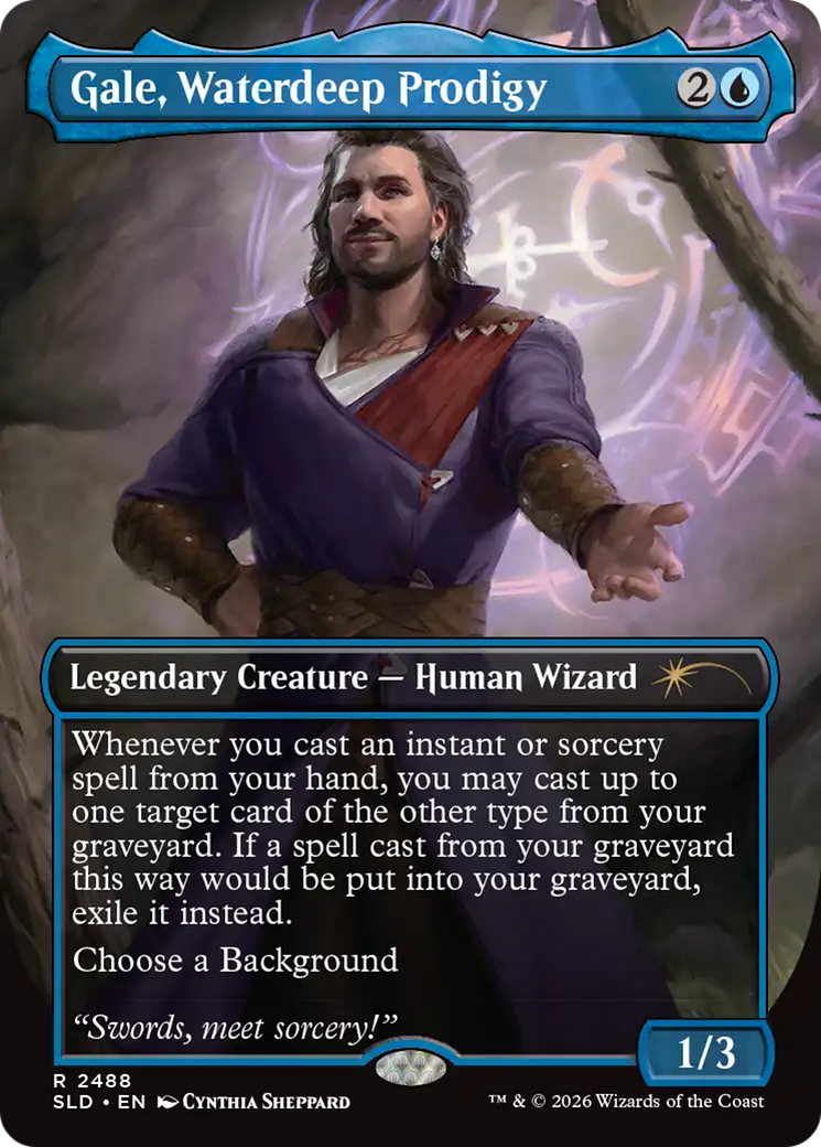 Gale, Waterdeep Prodigy [Secret Lair Drop Series] | Galaxy Games LLC