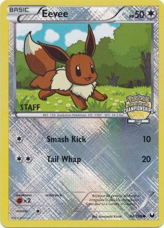 Eevee (84/108) (City Championship Staff) [League & Championship Cards] | Galaxy Games LLC