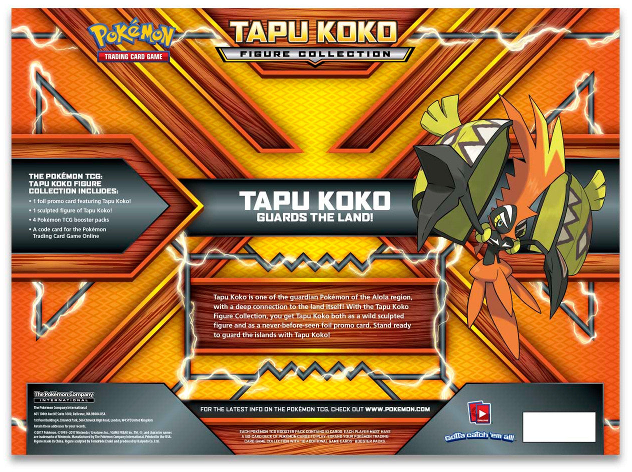 Figure Collection (Tapu Koko) | Galaxy Games LLC