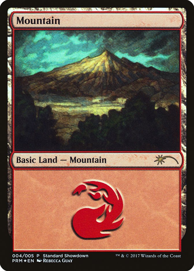 Mountain (Rebecca Guay) [Standard Showdown Promos] | Galaxy Games LLC