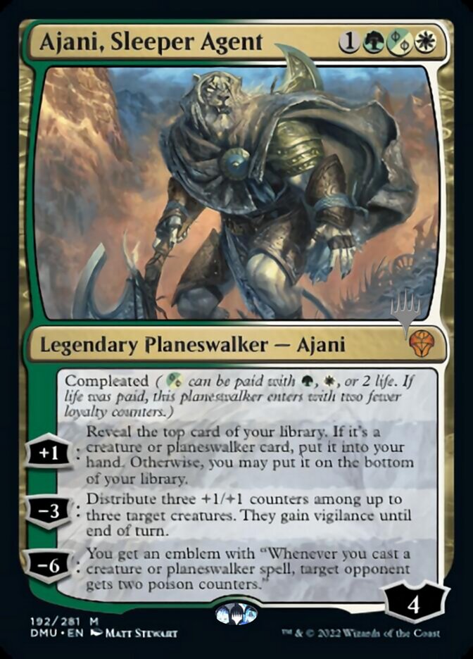 Ajani, Sleeper Agent (Promo Pack) [Dominaria United Promos] | Galaxy Games LLC