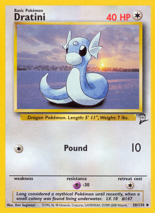 Dratini (38/130) [Base Set 2] | Galaxy Games LLC
