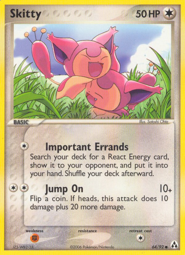 Skitty (64/92) [EX: Legend Maker] | Galaxy Games LLC