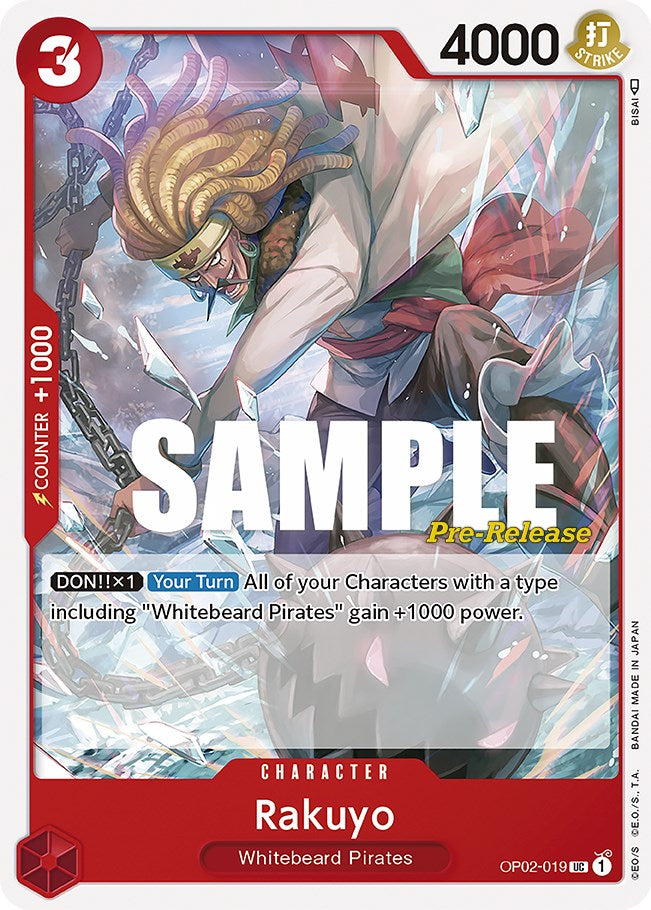 Rakuyo [Paramount War Pre-Release Cards] | Galaxy Games LLC