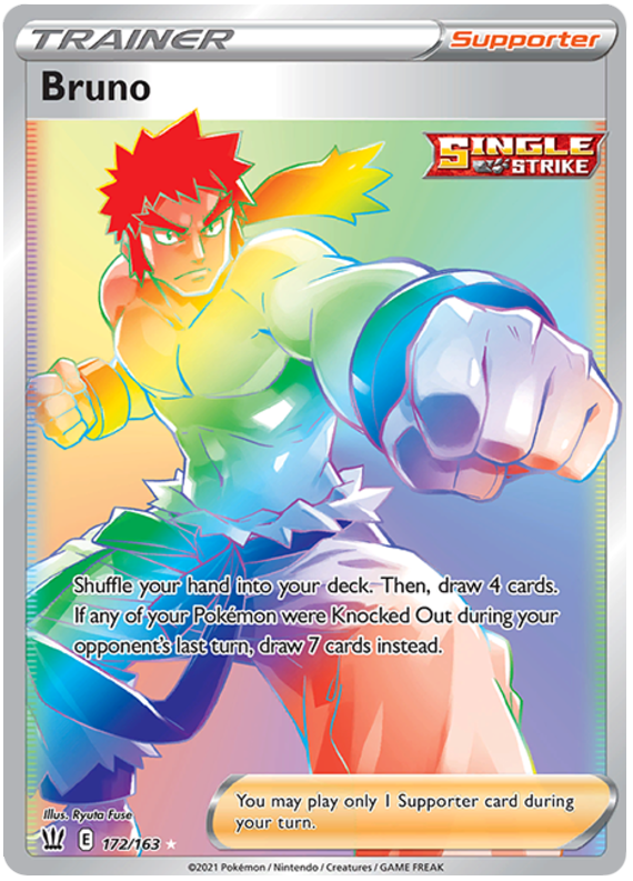 Bruno (172/163) [Sword & Shield: Battle Styles] | Galaxy Games LLC