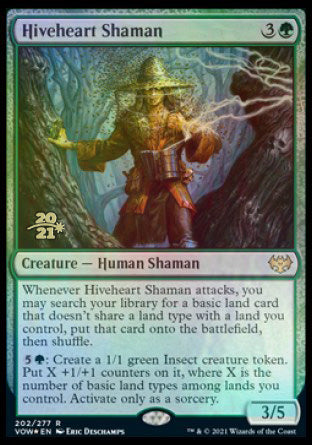 Hiveheart Shaman [Innistrad: Crimson Vow Prerelease Promos] | Galaxy Games LLC