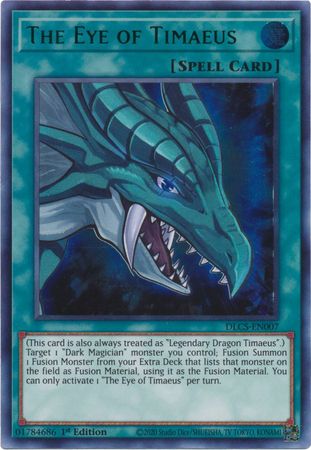 The Eye of Timaeus (Green) [DLCS-EN007] Ultra Rare | Galaxy Games LLC