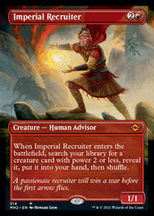 Imperial Recruiter (Borderless Alternate Art) [Modern Horizons 2] | Galaxy Games LLC