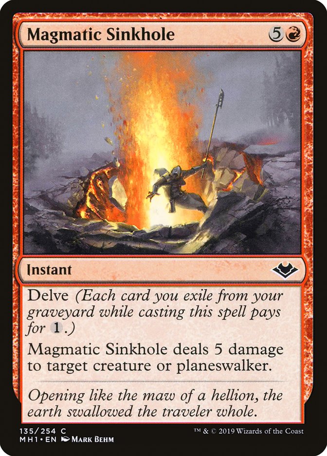 Magmatic Sinkhole [Modern Horizons] | Galaxy Games LLC