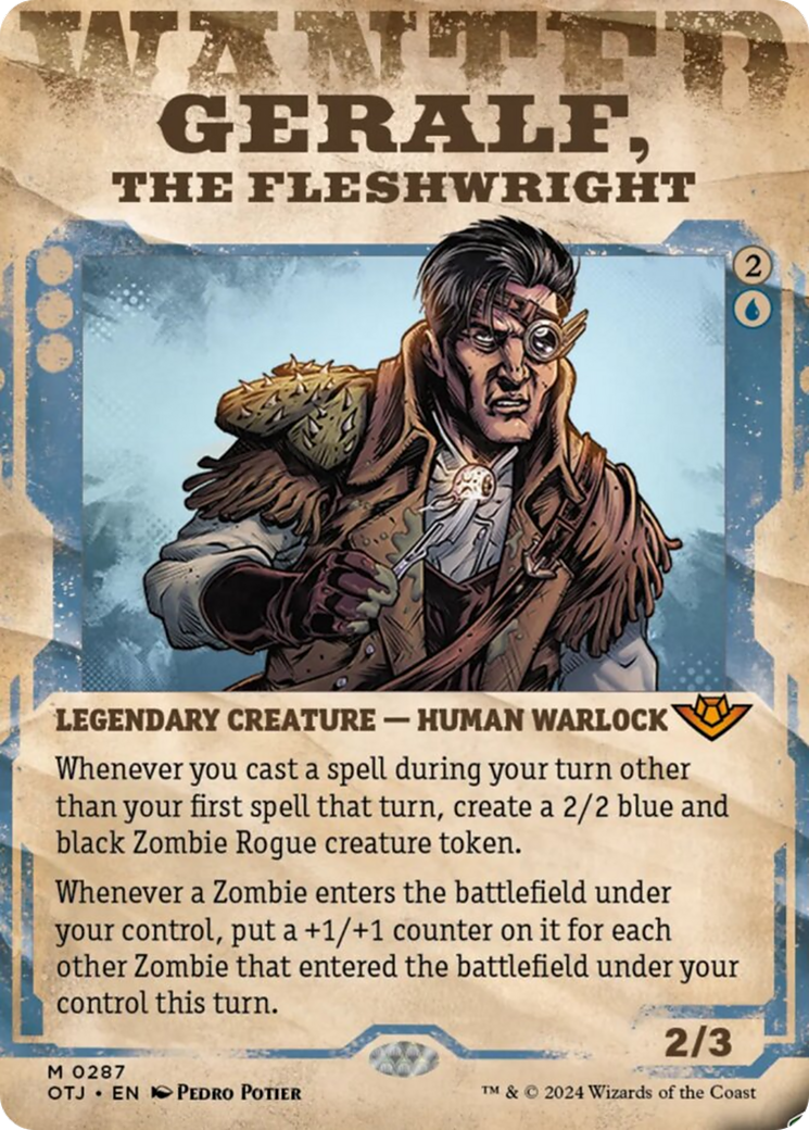 Geralf, the Fleshwright (Showcase) [Outlaws of Thunder Junction] | Galaxy Games LLC