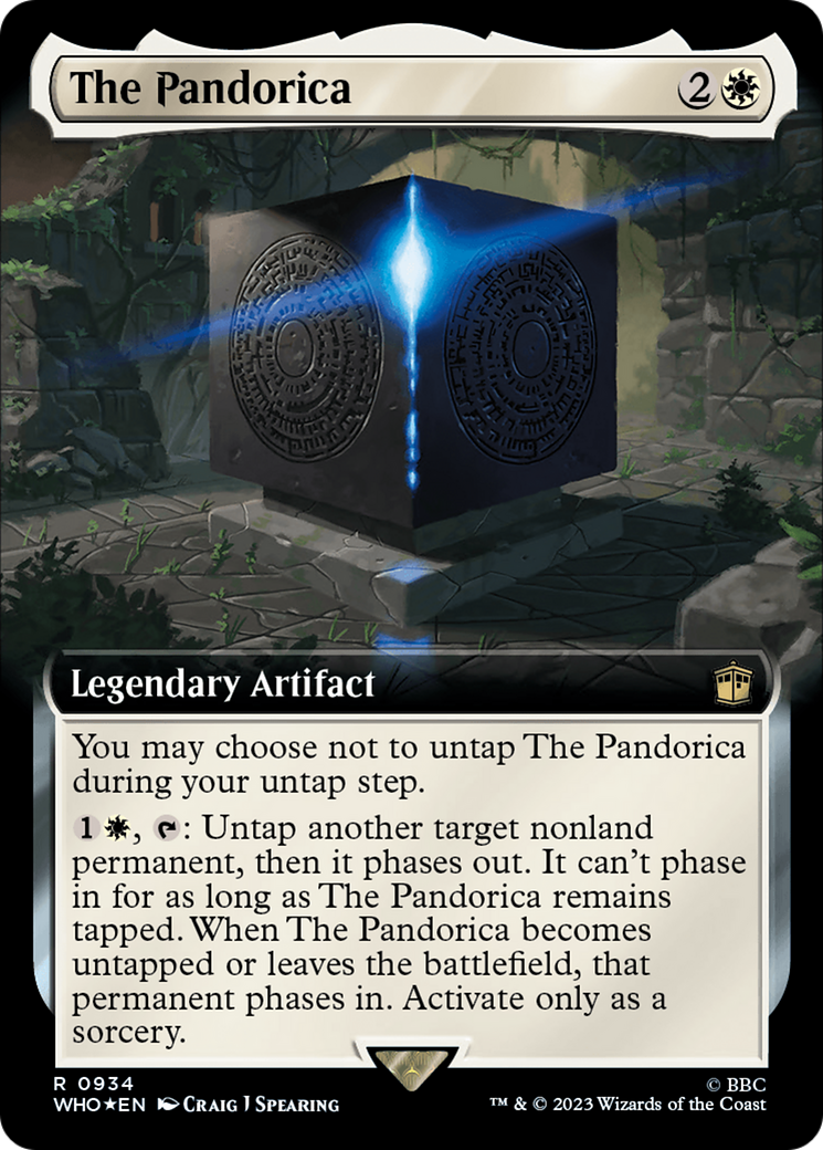 The Pandorica (Extended Art) (Surge Foil) [Doctor Who] | Galaxy Games LLC