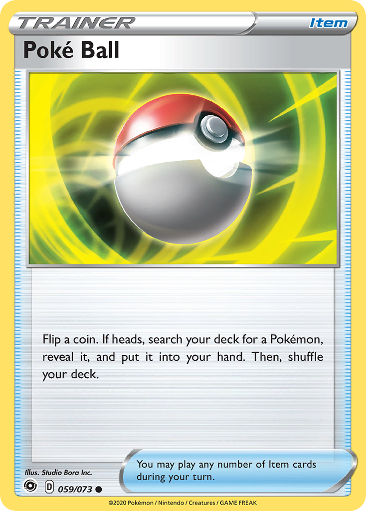 Poke Ball (059/073) [Sword & Shield: Champion's Path] | Galaxy Games LLC