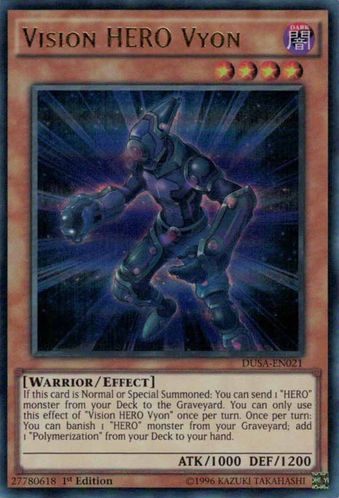 Vision Hero Vyon [DUSA-EN021] Ultra Rare | Galaxy Games LLC