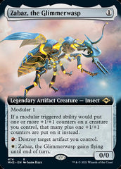 Zabaz, the Glimmerwasp (Extended Art) [Modern Horizons 2] | Galaxy Games LLC