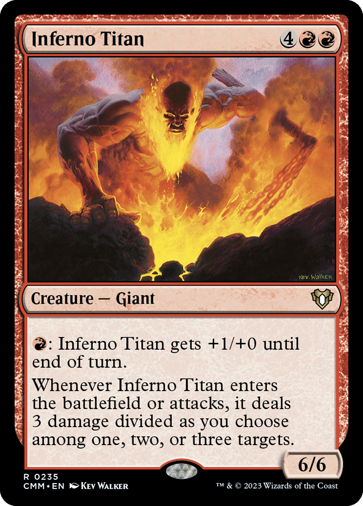 Inferno Titan [Commander Masters] | Galaxy Games LLC