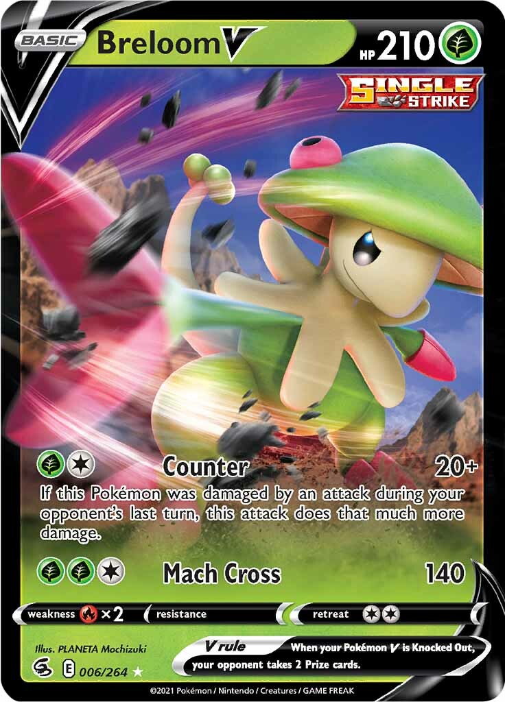 Breloom V (006/264) [Sword & Shield: Fusion Strike] | Galaxy Games LLC