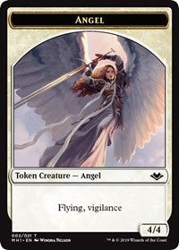 Angel (002) // Soldier (004) Double-Sided Token [Modern Horizons Tokens] | Galaxy Games LLC