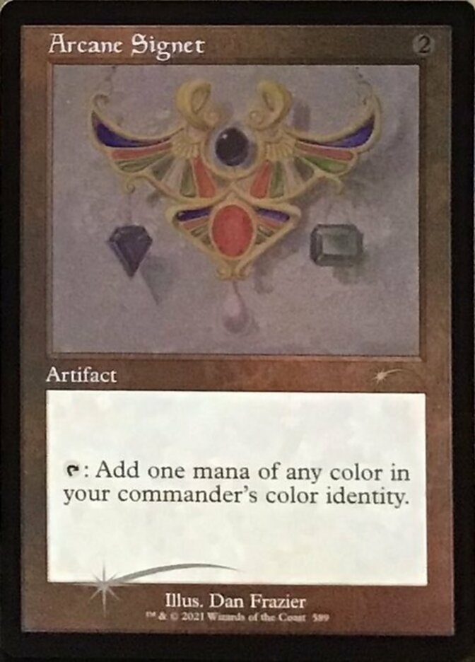 Arcane Signet (Retro) (Foil Etched) [Secret Lair Drop Promos] | Galaxy Games LLC