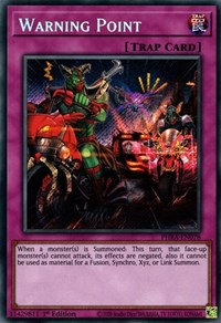 Warning Point [PHRA-EN078] Secret Rare | Galaxy Games LLC