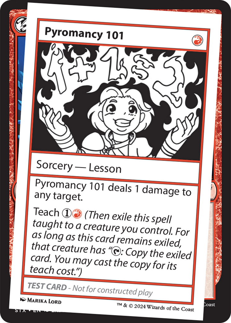 Pyromancy 101 [Mystery Booster 2 Playtest Cards] | Galaxy Games LLC