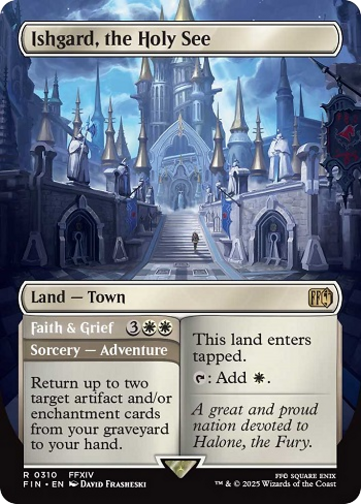 Ishgard, the Holy See (Borderless) [FINAL FANTASY] | Galaxy Games LLC