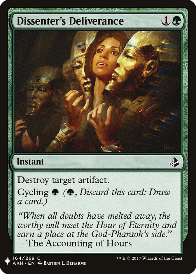 Dissenter's Deliverance [Mystery Booster] | Galaxy Games LLC