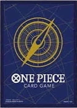 Bandai: 70ct Card Sleeves - One Piece Card Back (Blue) | Galaxy Games LLC