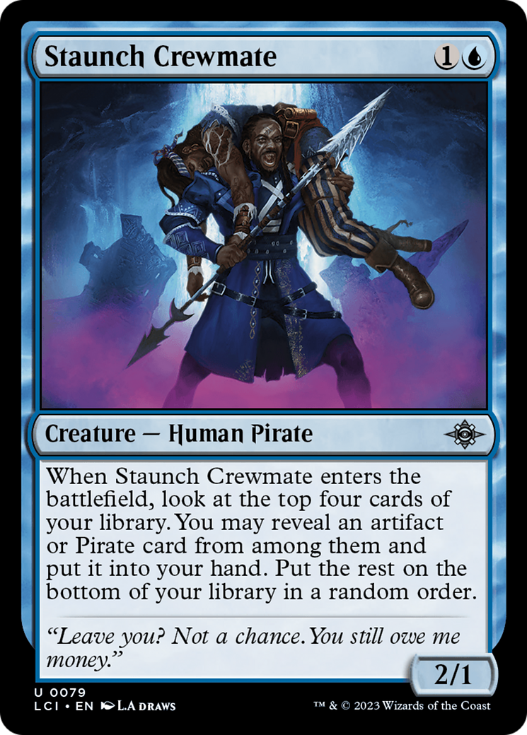 Staunch Crewmate [The Lost Caverns of Ixalan] | Galaxy Games LLC