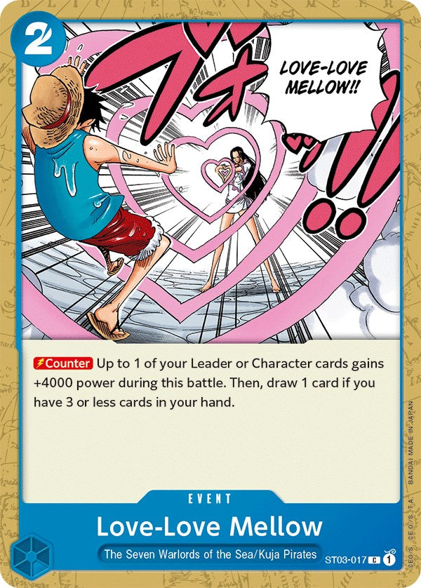 Love-Love Mellow [Starter Deck: The Seven Warlords of The Sea] | Galaxy Games LLC