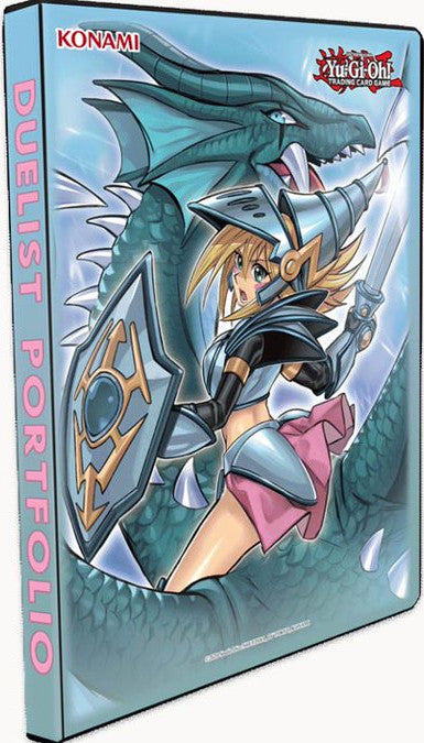 9-Pocket Duelist Portfolio (Dark Magician Girl the Dragon Knight) | Galaxy Games LLC