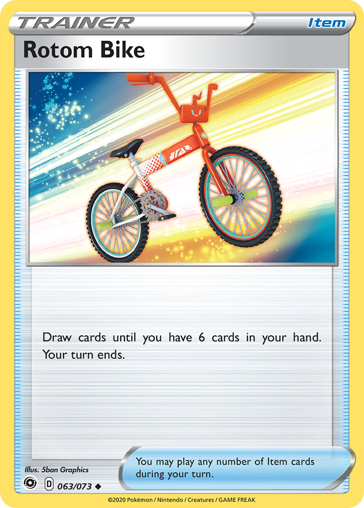 Rotom Bike (063/073) [Sword & Shield: Champion's Path] | Galaxy Games LLC